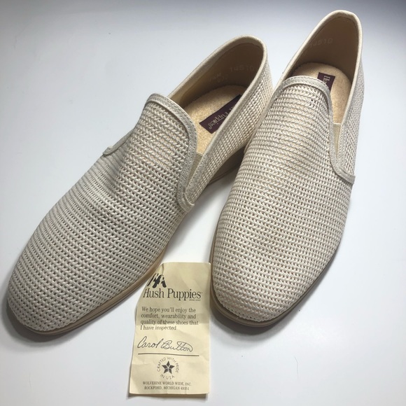 hush puppies canvas shoes